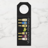 ハロウィーンワイン – 背面を参照 –  ボトルネックタグ (裏面)