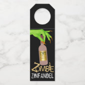 ハロウィーンワイン – 背面を参照 – ボトルネックタグ (正面)