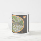 ハロウィーンワスプガラスマグバラエティーセット フロストグラスマグカップ (正面左)