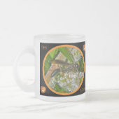 ハロウィーンワスプガラスマグバラエティーセット フロストグラスマグカップ (左)