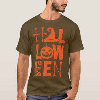 ハロウィーンワードアート Tシャツ