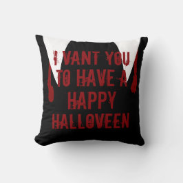 ハロウィーンヴァンパイアファンズ&ブラッド クッション