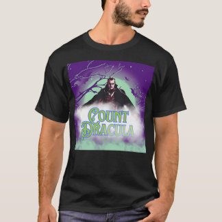 ハロウィーンヴァンパイアレトロホラーヴィンテージ不気味シー Tシャツ