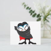 ハロウィーンヴァンパイア ポストカード (スタンド正面)