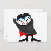 ハロウィーンヴァンパイア ポストカード (正面/裏面)