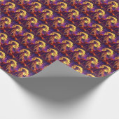 ハロウィーンヴィズスラヴァンパイアパンプキンズ怖 ラッピングペーパー (角)