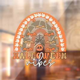 ハロウィーンヴィベスボホーレインボー不気味秋 ウィンドウサイン