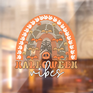ハロウィーンヴィベスボホーレインボー不気味秋 ウィンドウサイン