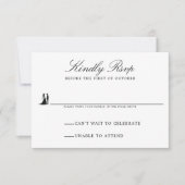 ハロウィーンヴィレッジ結婚ズ 出欠カード (正面)