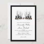 ハロウィーンヴィレッジ結婚ズ 招待状 (正面)