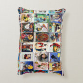 ハロウィーンヴィンテージはがき アクセントクッション (裏面(縦))