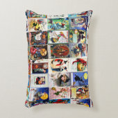 ハロウィーンヴィンテージはがき アクセントクッション (正面(垂直))