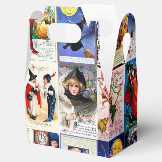 ハロウィーンヴィンテージはがき フェイバーボックス (オープン)