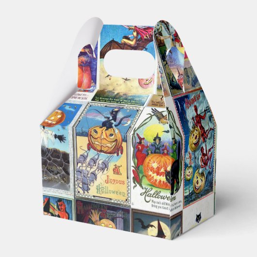 ハロウィーンヴィンテージはがき フェイバーボックス (裏面サイド)