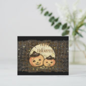 ハロウィーンヴィンテージはがき ポストカード (スタンド正面)