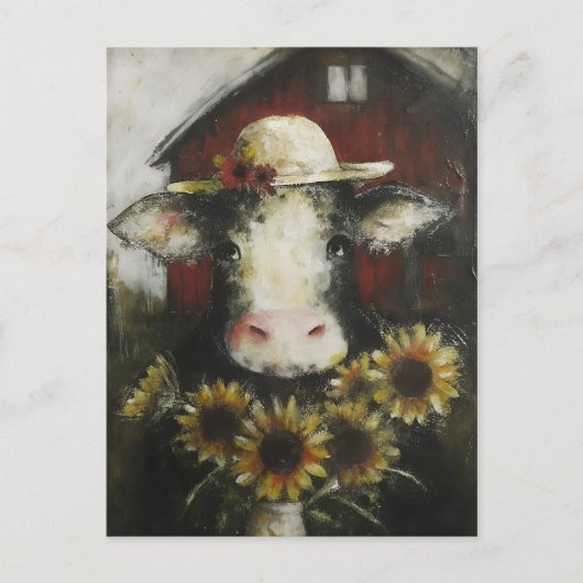 ハロウィーンヴィンテージはがき ポストカード (正面)