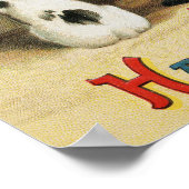 ハロウィーンヴィンテージアートポスター ポスター (角)