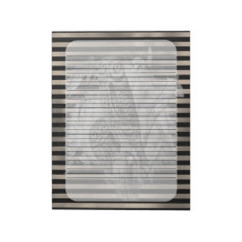 ハロウィーンヴィンテージエファメーラフクロウファミリー ノートパッド