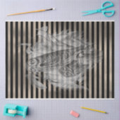 ハロウィーンヴィンテージエファメーラフクロウファミリー 薄葉紙 (クラフト)