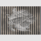 ハロウィーンヴィンテージエファメーラフクロウファミリー 薄葉紙 (正面)