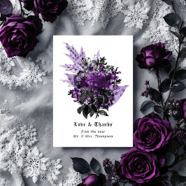 ハロウィーンヴィンテージシャビー結婚フローラの写真 サンキューカード