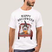 ハロウィーンヴィンテージトラック格言Tシャツ Tシャツ (正面)