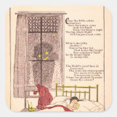 ハロウィーンヴィンテージナイトタイムドリームズ スクエアシール (正面)