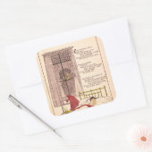 ハロウィーンヴィンテージナイトタイムドリームズ スクエアシール (封筒)