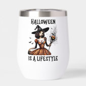 ハロウィーンヴィンテージピンアップウィッチ (背面)