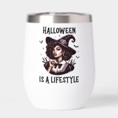 ハロウィーンヴィンテージピンアップウィッチ (背面)