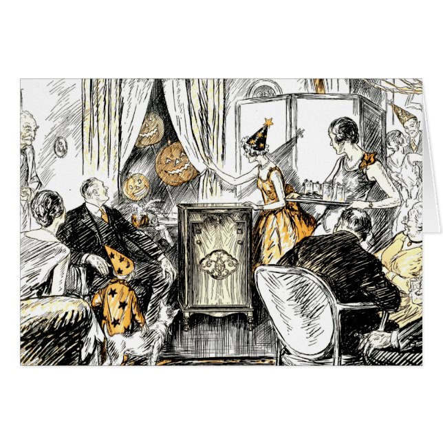 ハロウィーンヴィンテージフラッパー (正面横)