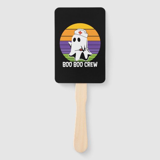 ハロウィーンヴィンテージブーブクルー誕生日 ハンドファン (正面)