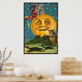 ハロウィーンヴィンテージ挨拶ポスター ポスター (キッチン)