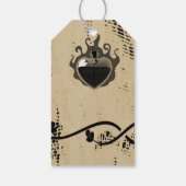 ハロウィーンヴィンテージ紙ギフトラベル ギフトタグ (裏面)