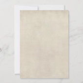 ハロウィーンヴィンテージ結婚式の日付を保存 セーブザデート (裏面)