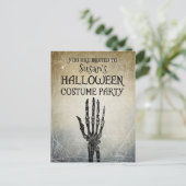 ハロウィーンヴィンテージ衣装パーティー ポストカード (スタンド正面)