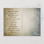 ハロウィーンヴィンテージ衣装パーティー ポストカード (裏面)