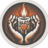 ハロウィーンヴィンテージ シール (正面)