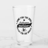 ハロウィーンヴィンテージ | ボオパーソナライズされたス&ブーゼ タンブラーグラス (正面)