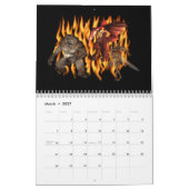 ハロウィーン一年中続く カレンダー (3月 2027)