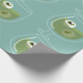 ハロウィーン不気味なカクテルアイボール不気味な目 ラッピングペーパー (角)