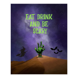 ハロウィーン不気味なポスターディスプレイ ポスター