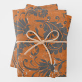 ハロウィーン不気味なヴィンテージ不気味ギフトパターン ラッピングペーパーシート (インサイチュ)