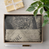 ハロウィーン不気味な人間の解剖学ヴィンテージエフェメラ 薄葉紙 (ギフト)