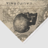 ハロウィーン不気味な人間の解剖学ヴィンテージエフェメラ 薄葉紙 (詳細)