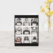 ハロウィーン不気味な伝説キラームグショットホラーFa カード (黄色い花)