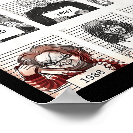 ハロウィーン不気味な伝説キラームグショットホラーFa ポスター (角)