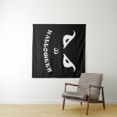 ハロウィーン不気味な怖い顔 タペストリー (インサイチュ(横))