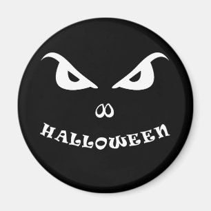 ハロウィーン不気味な怖い顔 マグネット
