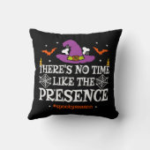 ハロウィーン不気味スピリットウィッチハット面白いハロウィーン クッション (裏面)